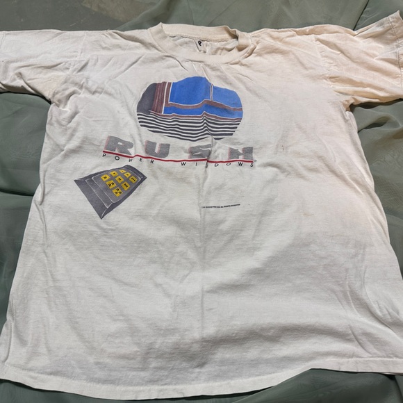 Rush 1985 Power Windows Tour Tee - Picture 2 of 7